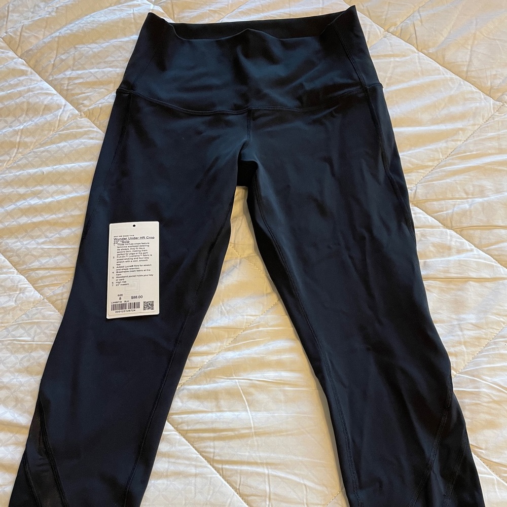 Lululemon Wunder Under HR Crop 23’ *Sclp